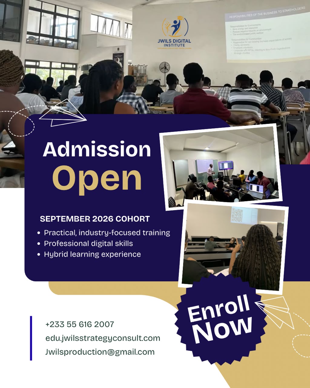 Admission Flyer